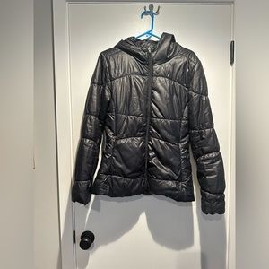 Black light puffer Patagonia jacket